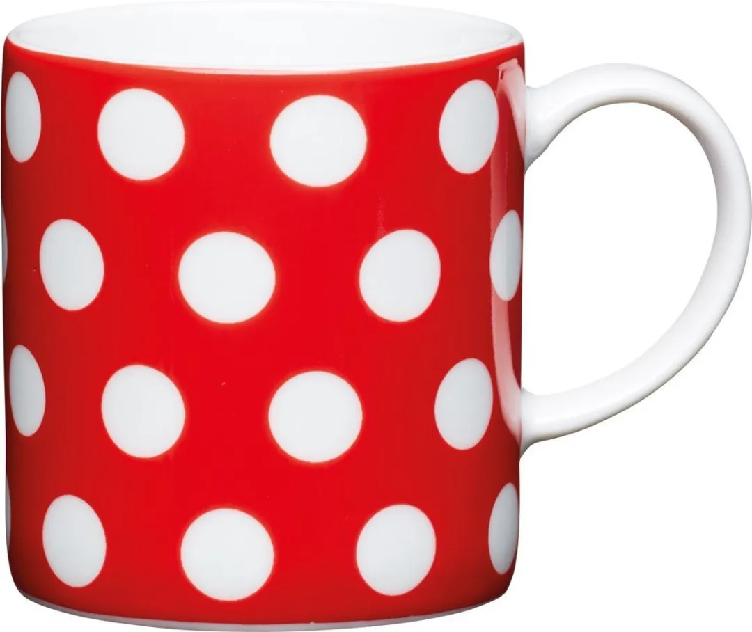 KitchenCraft Espresso Kopje Polka Dot