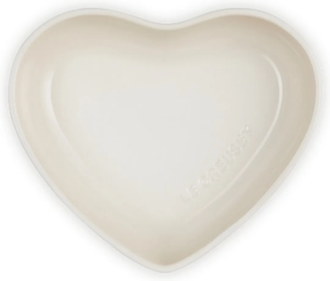 Le Creuset Schaal Hart Meringue 20cm