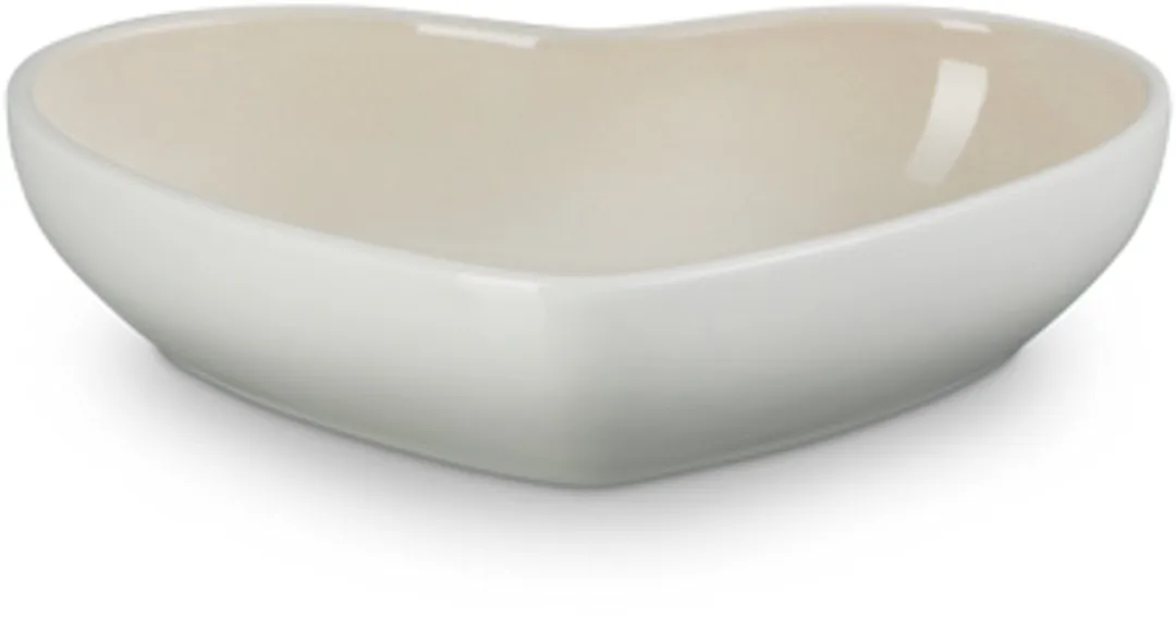 Le Creuset Schaal Hart Meringue 20cm