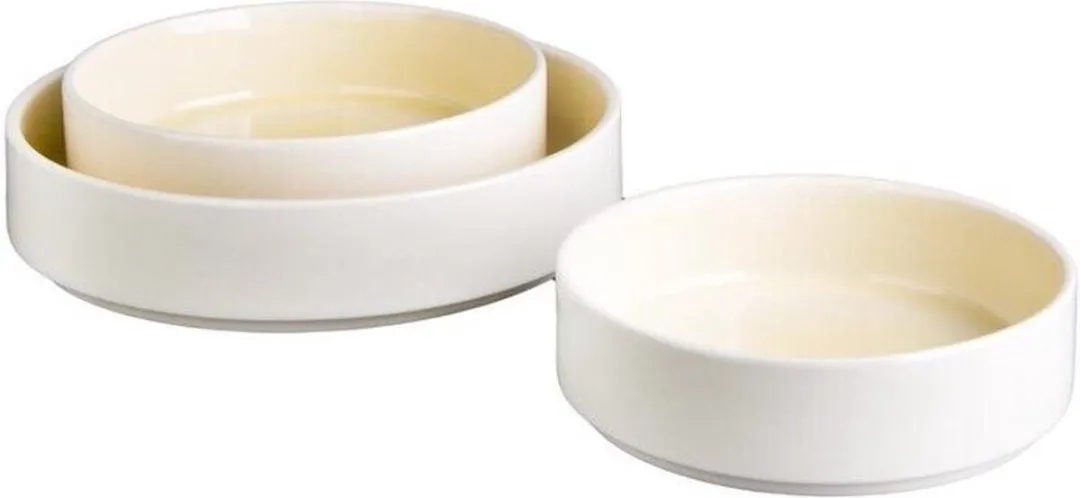Olympia Fondantkommen Lemon Geel 215mm - 4 Stuks