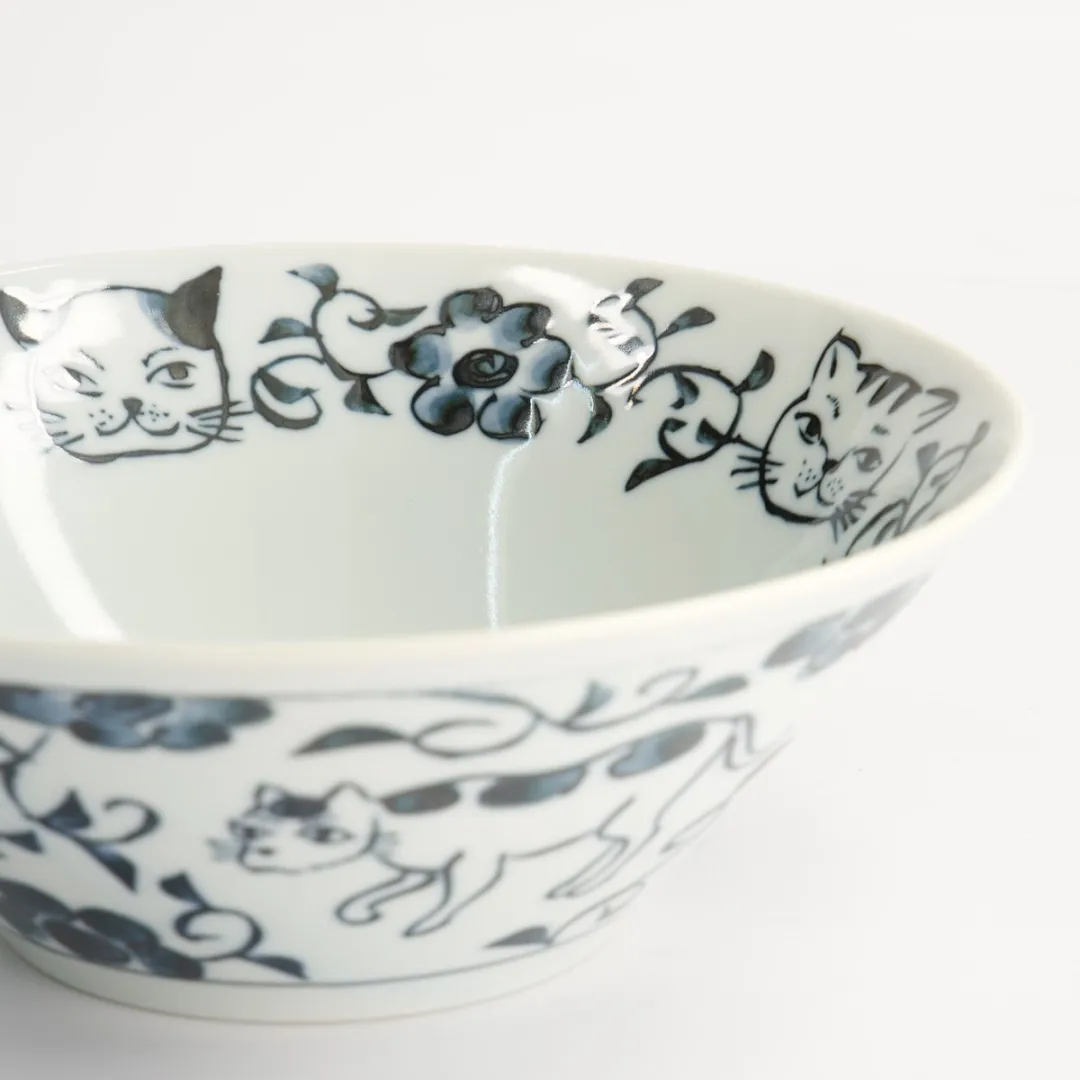 Tokyo Design Studio Neko Maruke Kattenkom 1100ml - 20,5x7,5cm