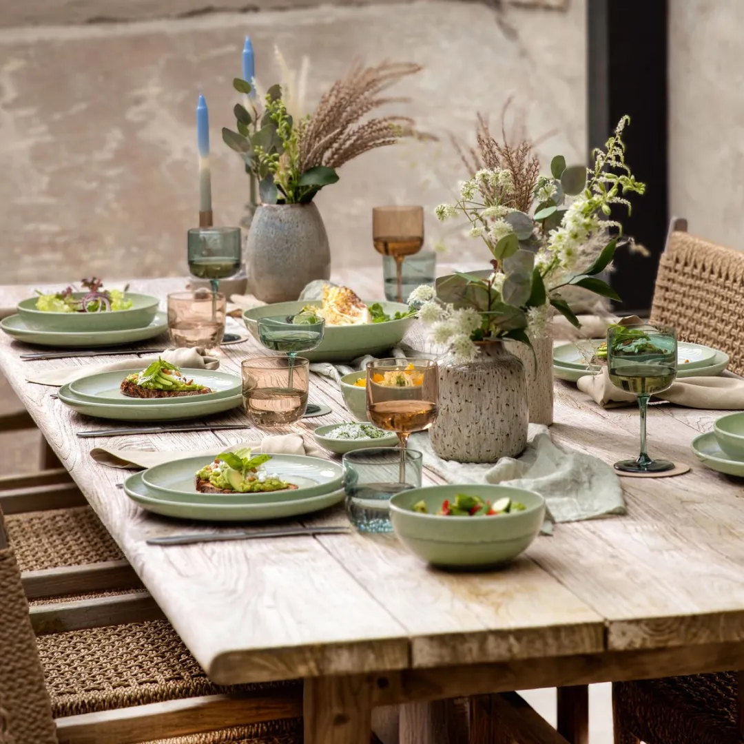 Villeroy & Boch Dinerbord Perlemor Alga - 27cm - Groen