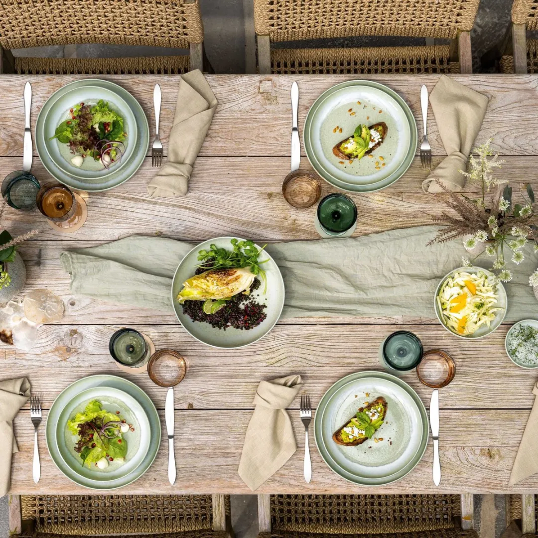 Villeroy & Boch Dinerbord Perlemor Alga - 27cm - Groen