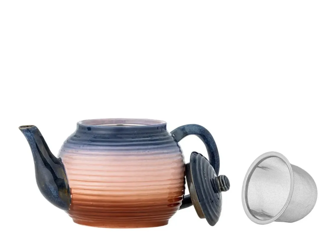 Bloomingville Theepot Aardewerk Tatum 0,9L - Multi