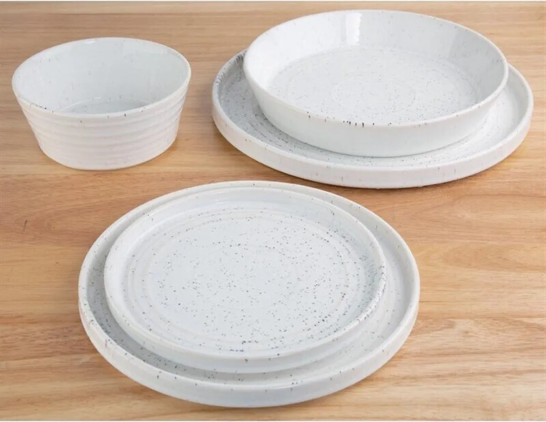 Olympia Cavolo Platte Ronde Bord 22cm FD903 - 6 Stuks - afbeelding 2 van 6