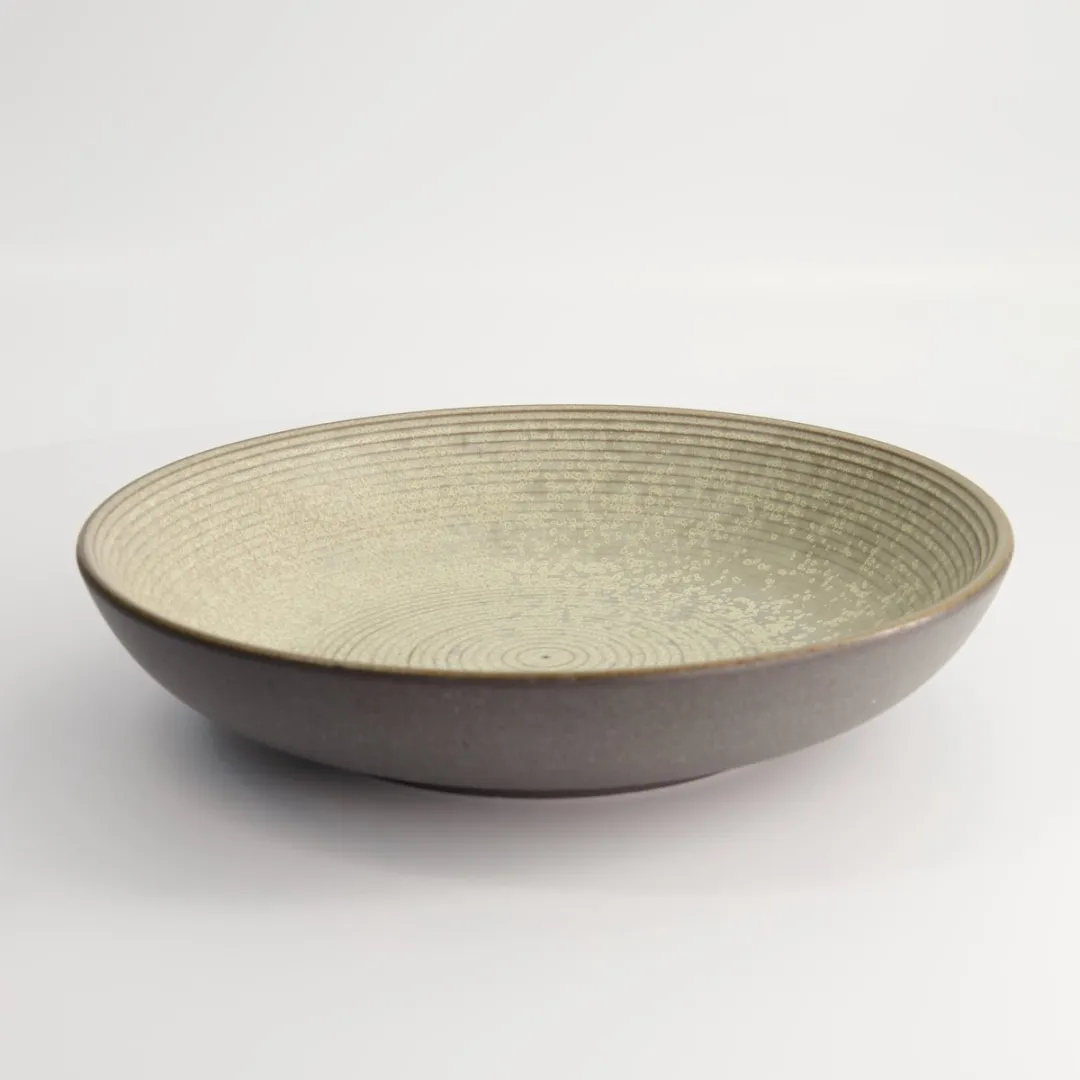 Tokyo Design Studio Gold Sand Schaal 26x5cm - Grijs/Goud