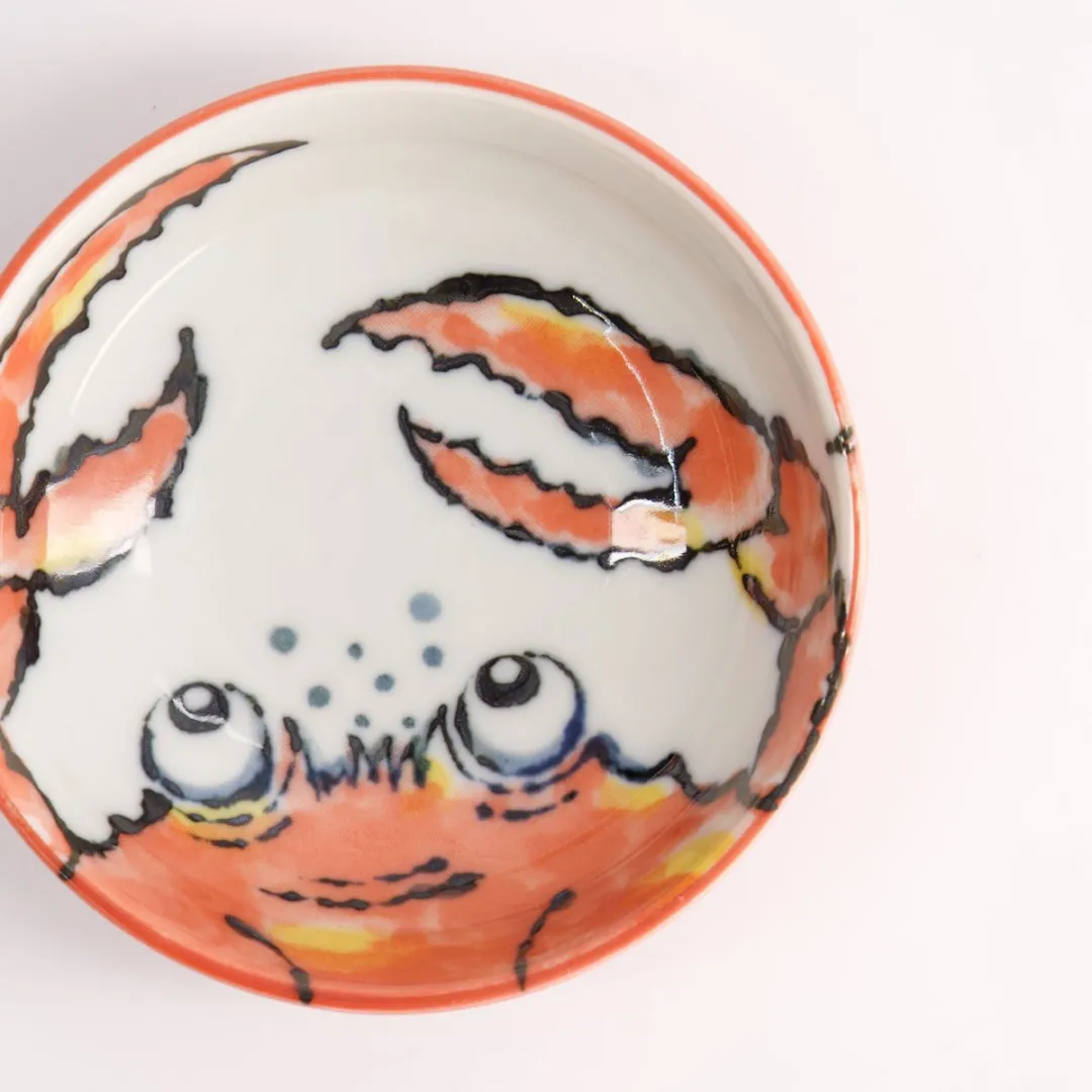 Tokyo Design Studio Seafood Sausschaaltje Krab - 150ml - Rood