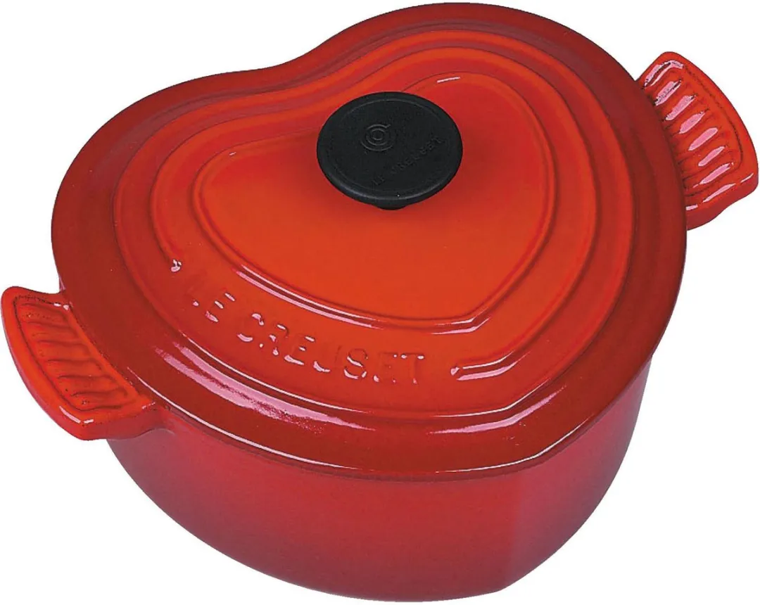 Le Creuset Braadpan Hart Ø 18cm - Kersenrood