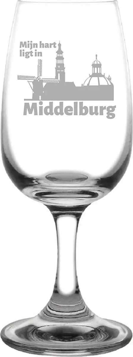 Olympia Gegraveerd Portglas 12cl Transparant