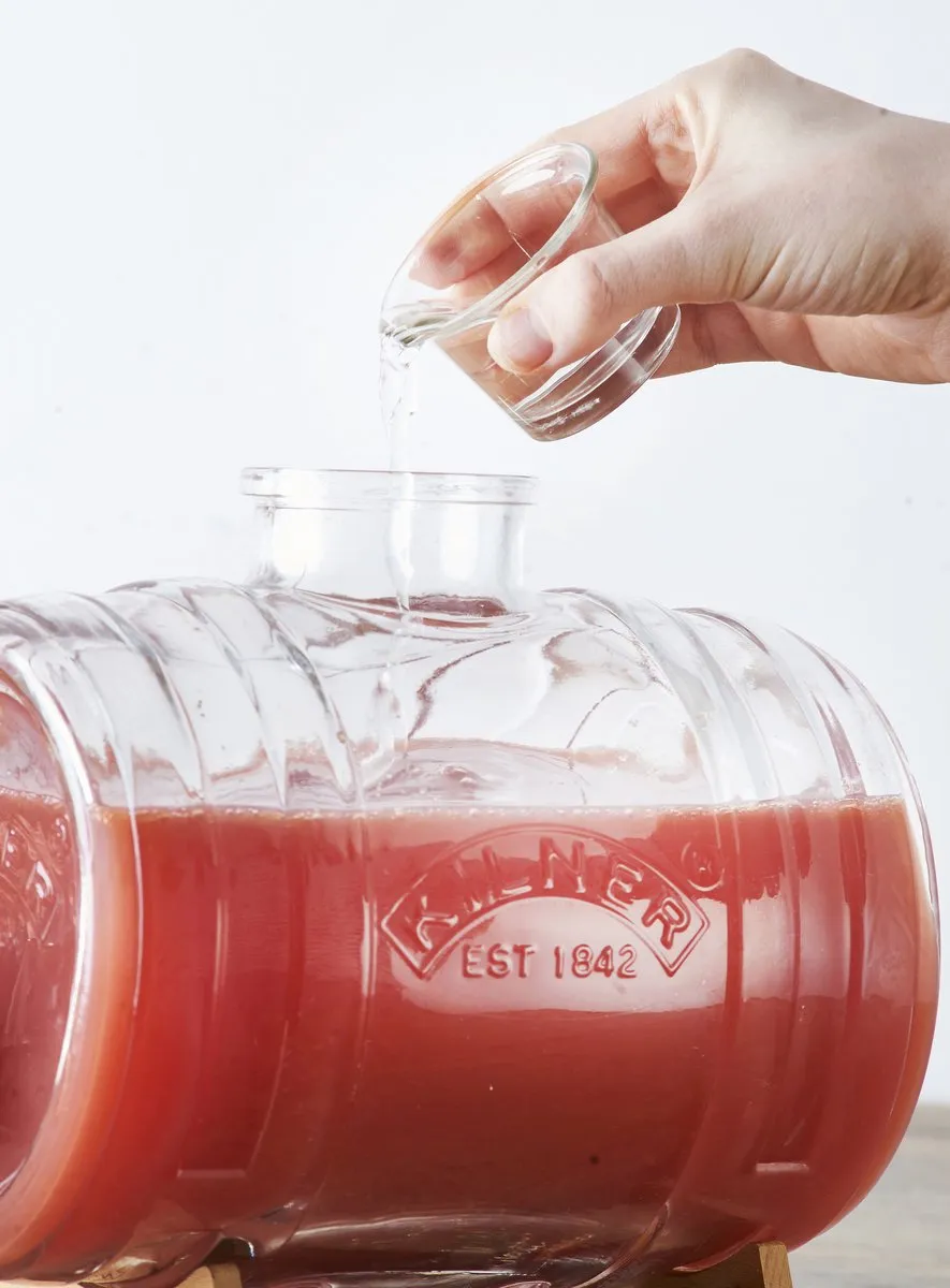 Kilner Drankdispenser Barrel 3.5L - Koperkleurig Kraantje