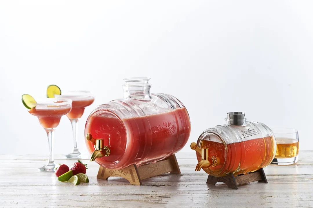 Kilner Drankdispenser Barrel 3.5L - Koperkleurig Kraantje