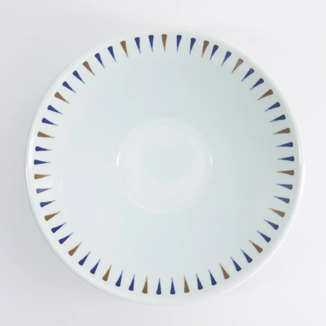 Tokyo Design Studio Tokusa Ramen Kom - Blauw/Wit 1200ml