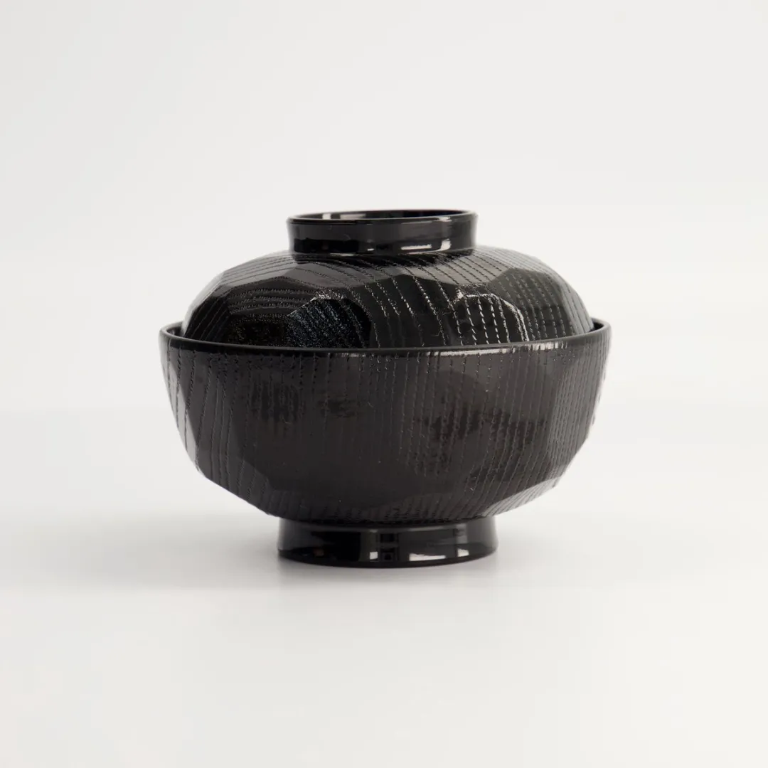 Tokyo Design Studio Kom met Deksel 300ml - Zwart