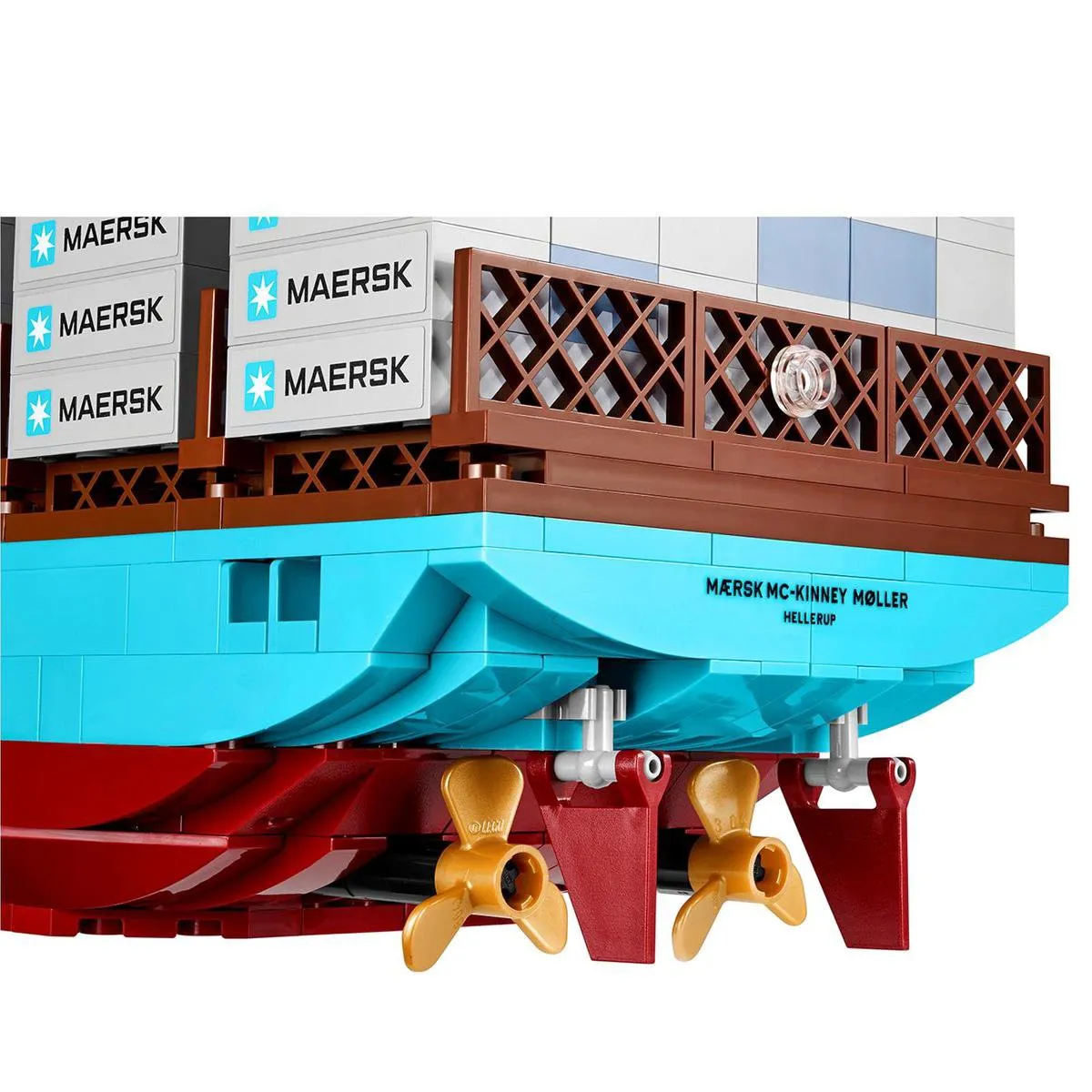 LEGO Creator Expert Maersk Line Triple-E 10241 - 1518 Stukken - afbeelding 4 van 6