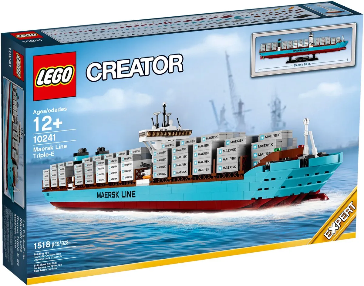 LEGO Creator Expert Maersk Line Triple-E 10241 - 1518 Stukken - afbeelding 6 van 6