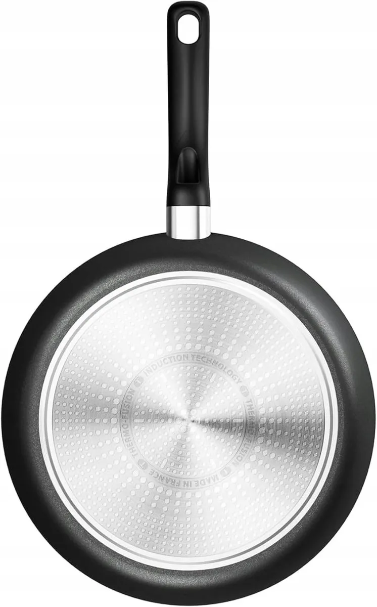 Tefal Inicio Koekenpan 28cm - Titanium Anti-aanbaklaag - Zwart - afbeelding 2 van 2