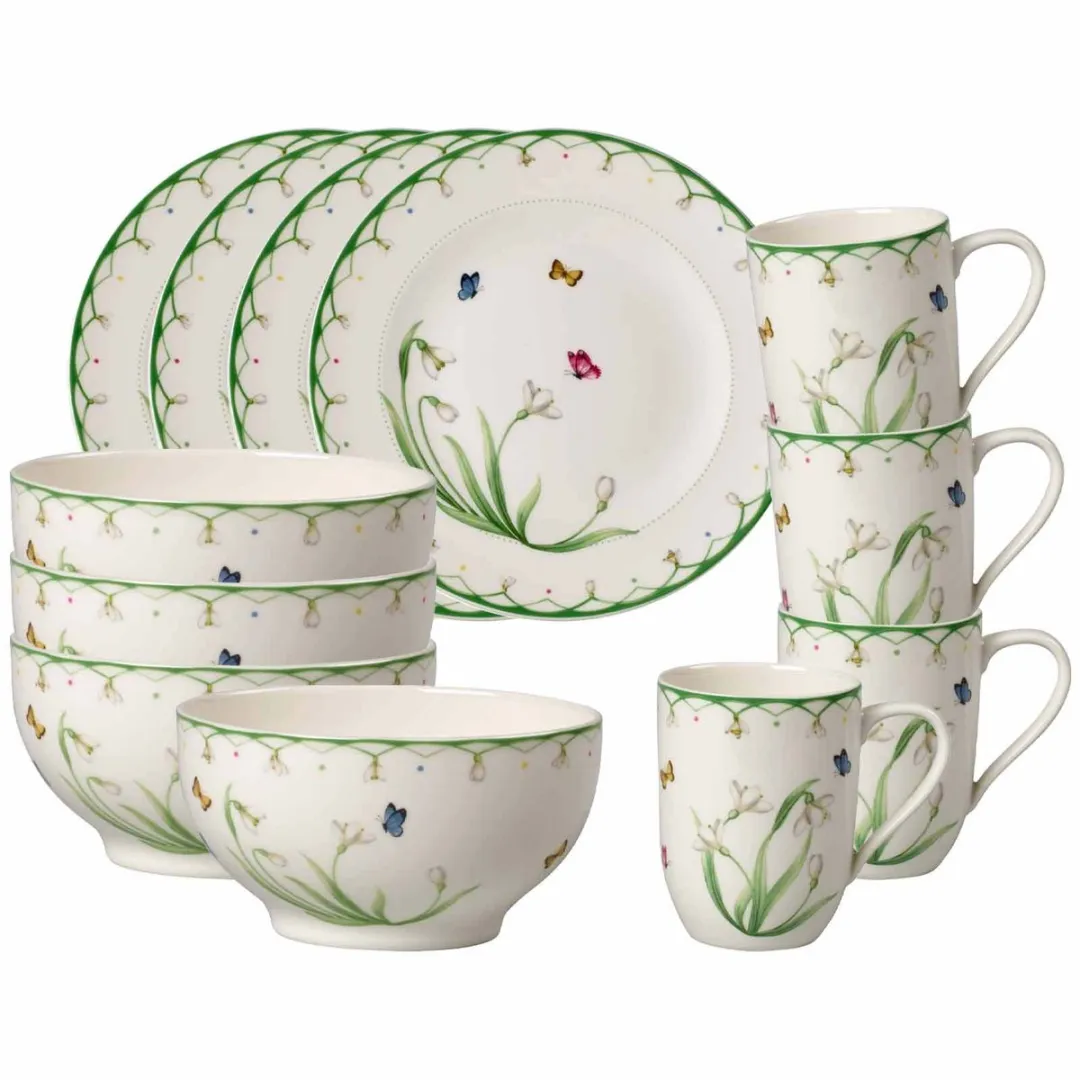 Villeroy & Boch Colourful Spring Frühstücks-Set