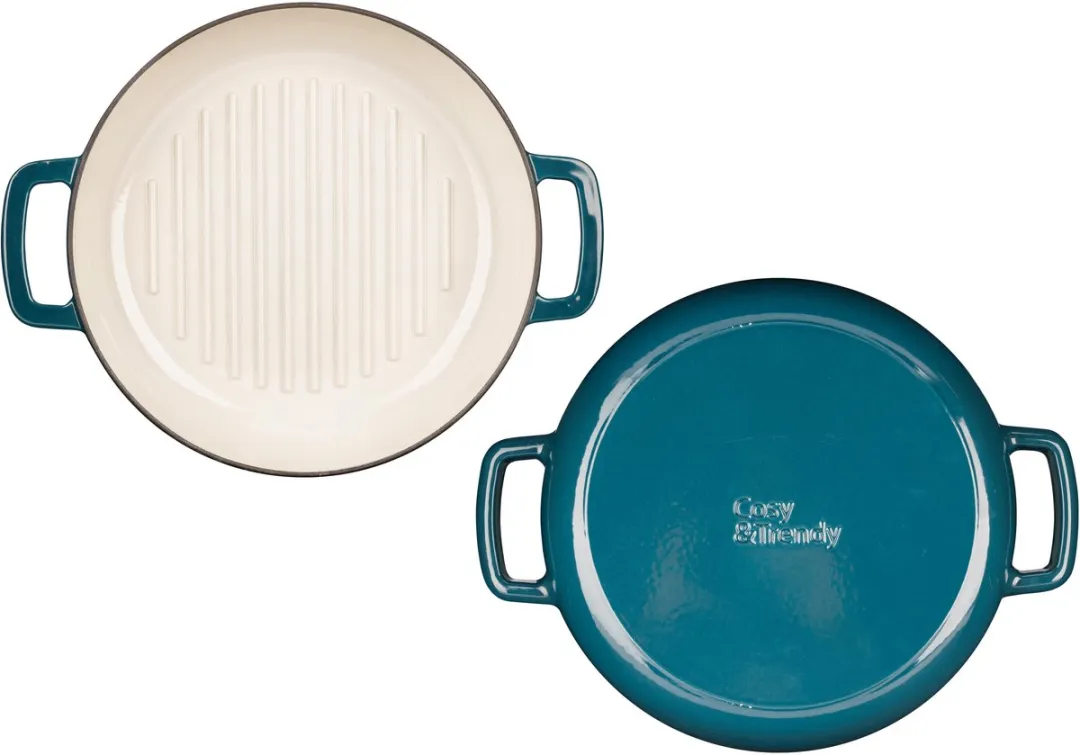 Cosy&Trendy Fontestic Grillpan Green Heron Ø28cm