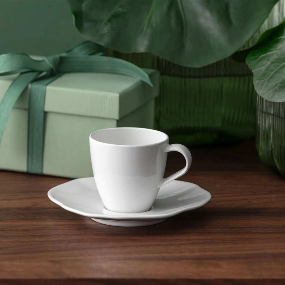 Villeroy & Boch Pura Espressountertassen Ø11,6cm - 6 Stuks