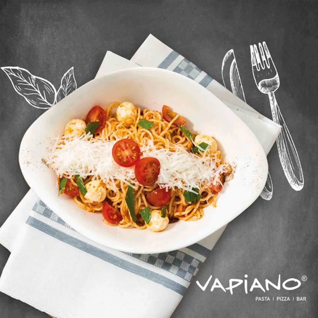 Villeroy & Boch Italian-Set Vapiano Pasta-Set - 6-delig - Wit/Gekleurd