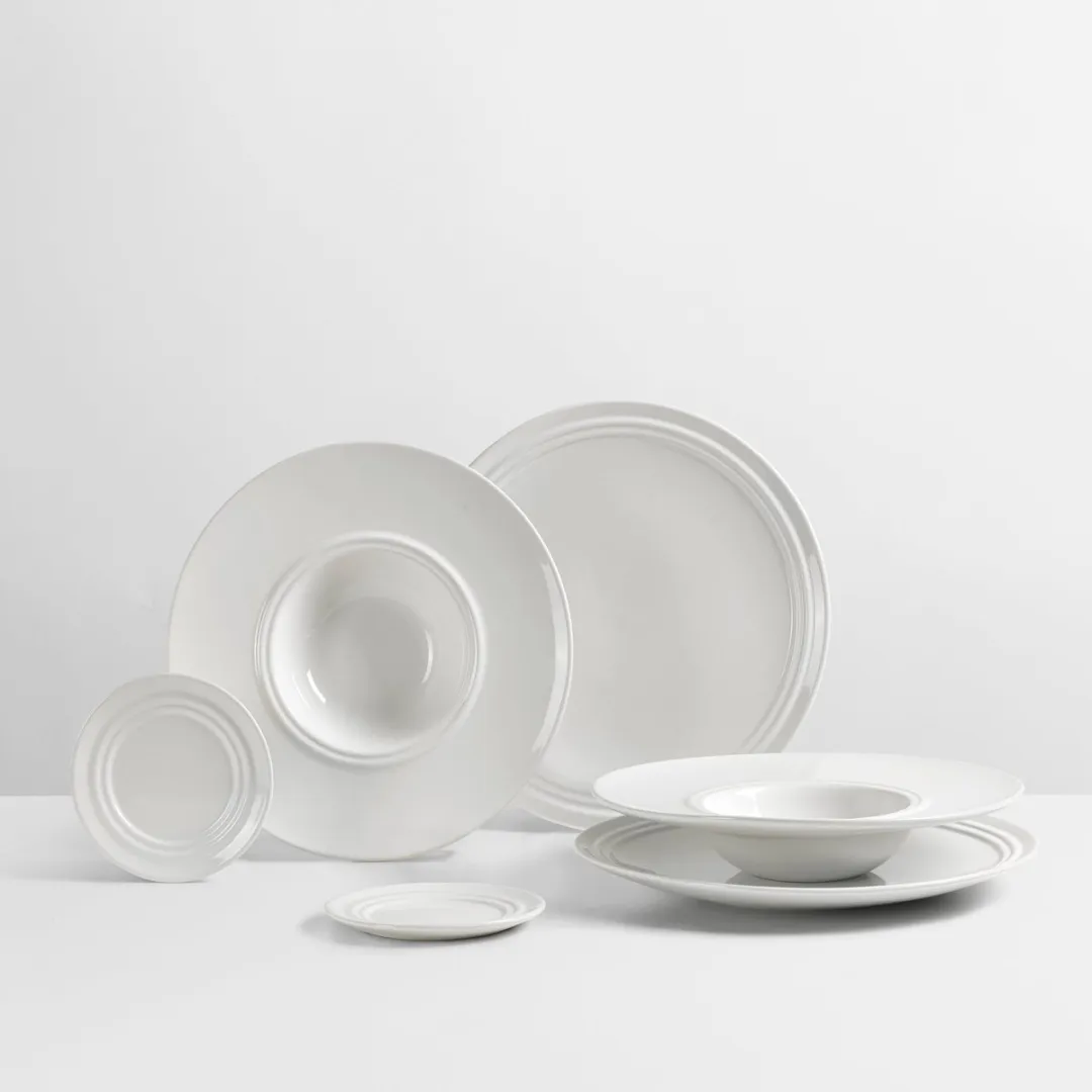 Broste Copenhagen Pastaset Stevns 6-delig - Wit