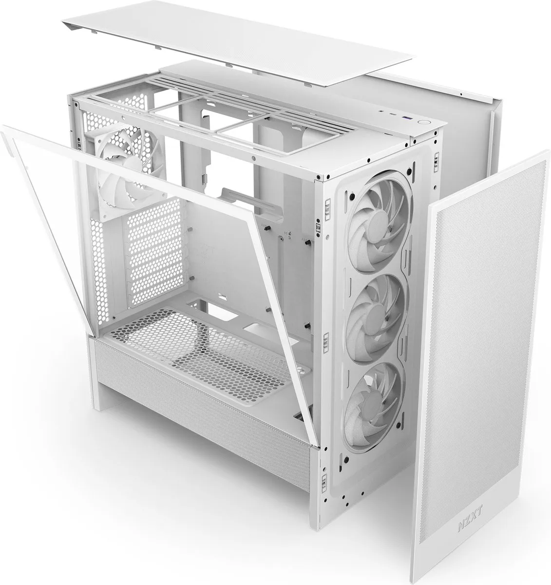 NZXT H5 Flow RGB (2024) - Wit