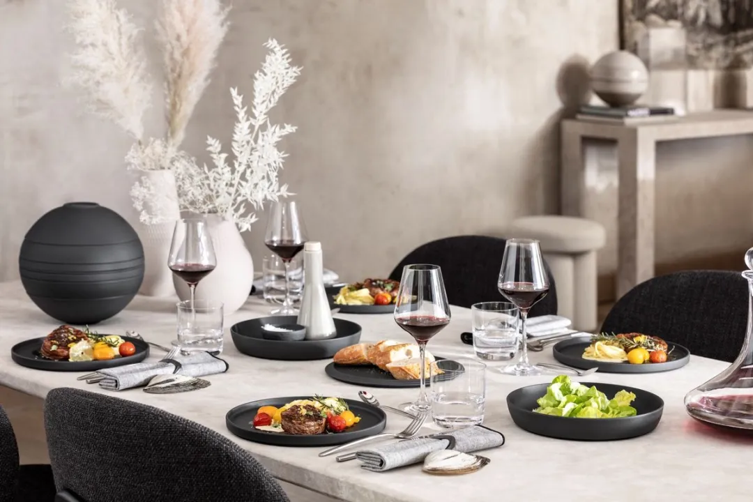 Villeroy & Boch La Boule Serviesset - 7-delig - Zwart - afbeelding 3 van 6