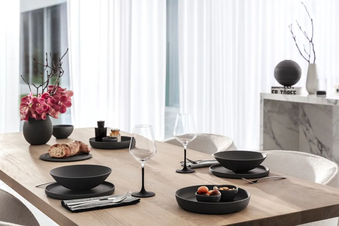 Villeroy & Boch La Boule Serviesset - 7-delig - Zwart - afbeelding 4 van 6