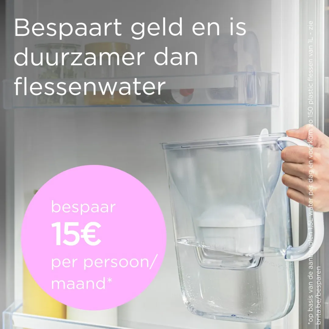 BRITA Style Essential Waterfilterkan 2,4L - Blauw - 6x MAXTRA PRO