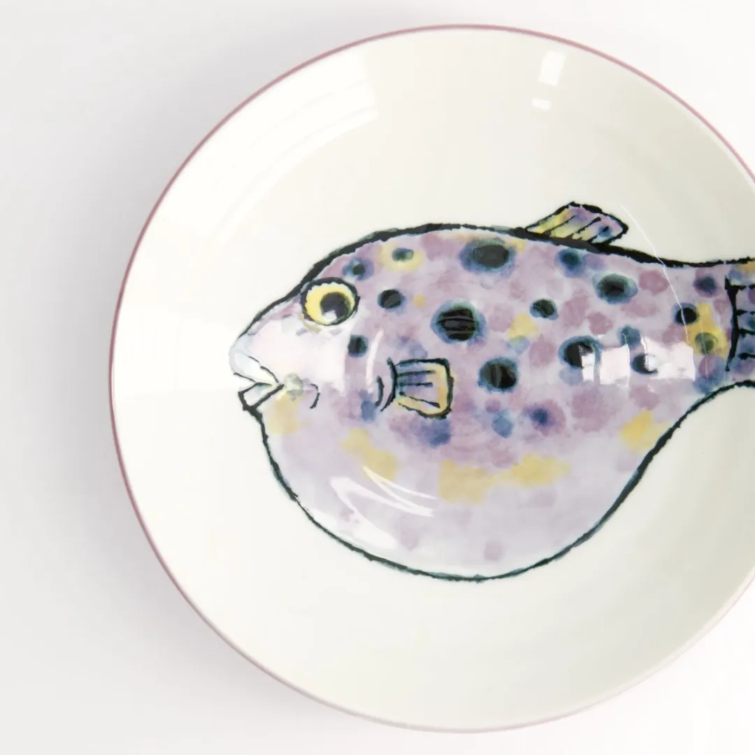 Tokyo Design Studio Fugu Diep Bord - 900ml - Paars
