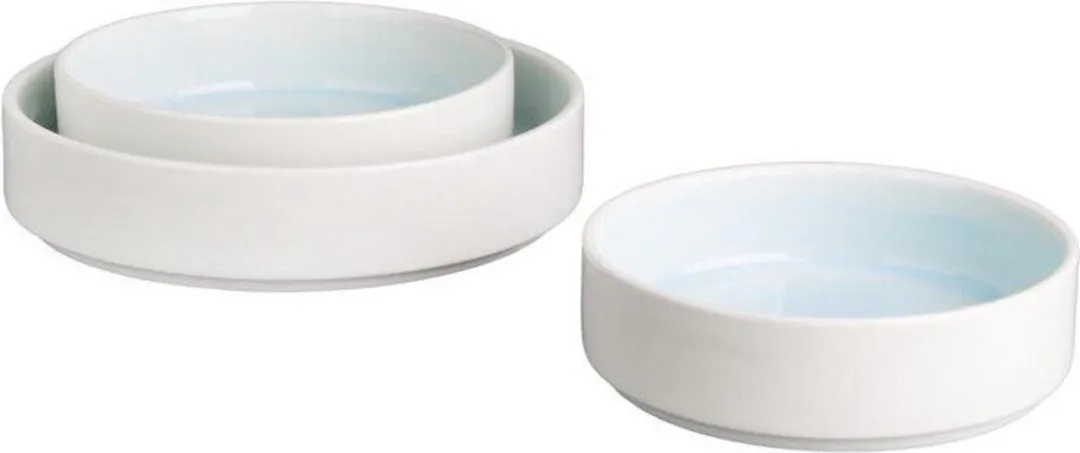 Olympia CU170 Fondantkommen - 6 Stuks - Aqua/Blauw - 152mm