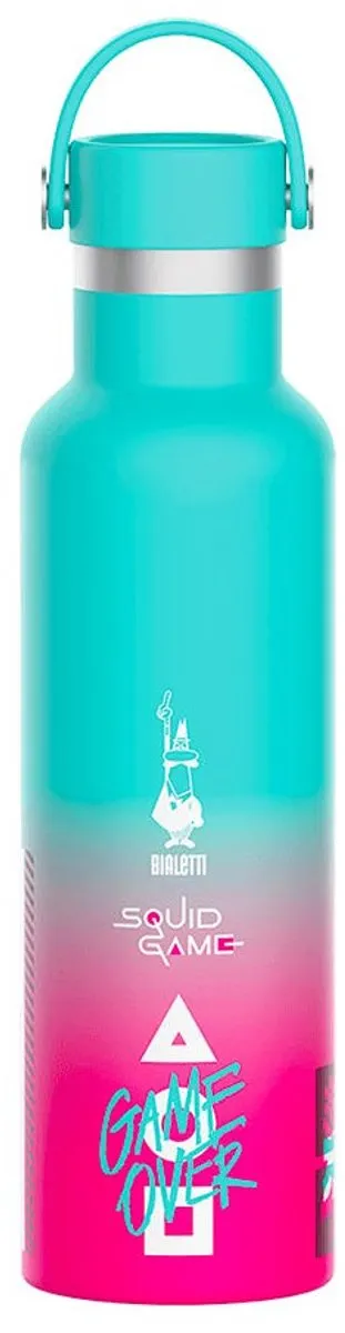 Bialetti Squid Game Isoleerfles 0,6L - Meerkleurig