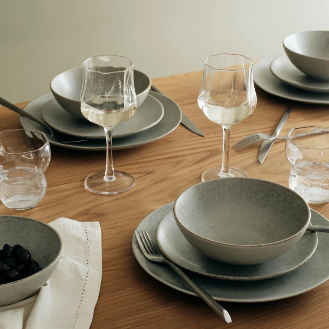 Broste Copenhagen Nordic Marsh Serviesset 12-delig - 4 Personen - Groen