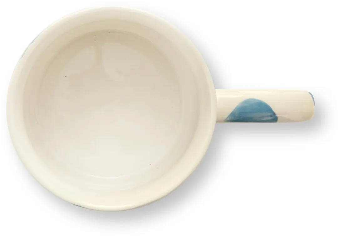 vtwonen Mokken Lichtblauw Stippen - 357ml - 2 Stuks