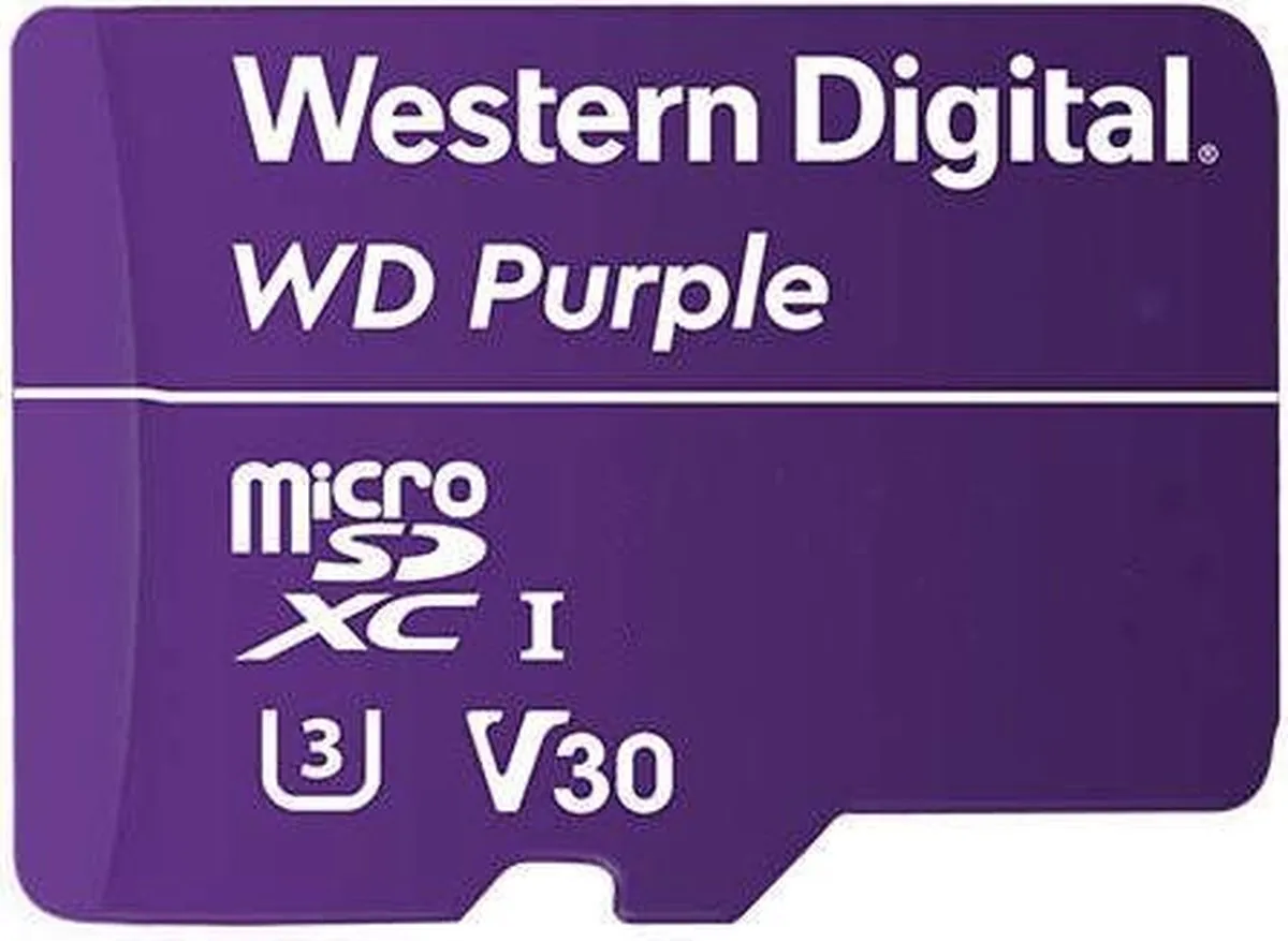Western Digital WD Purple WDD128G1P0C MicroSD 128GB - 20 Stuks