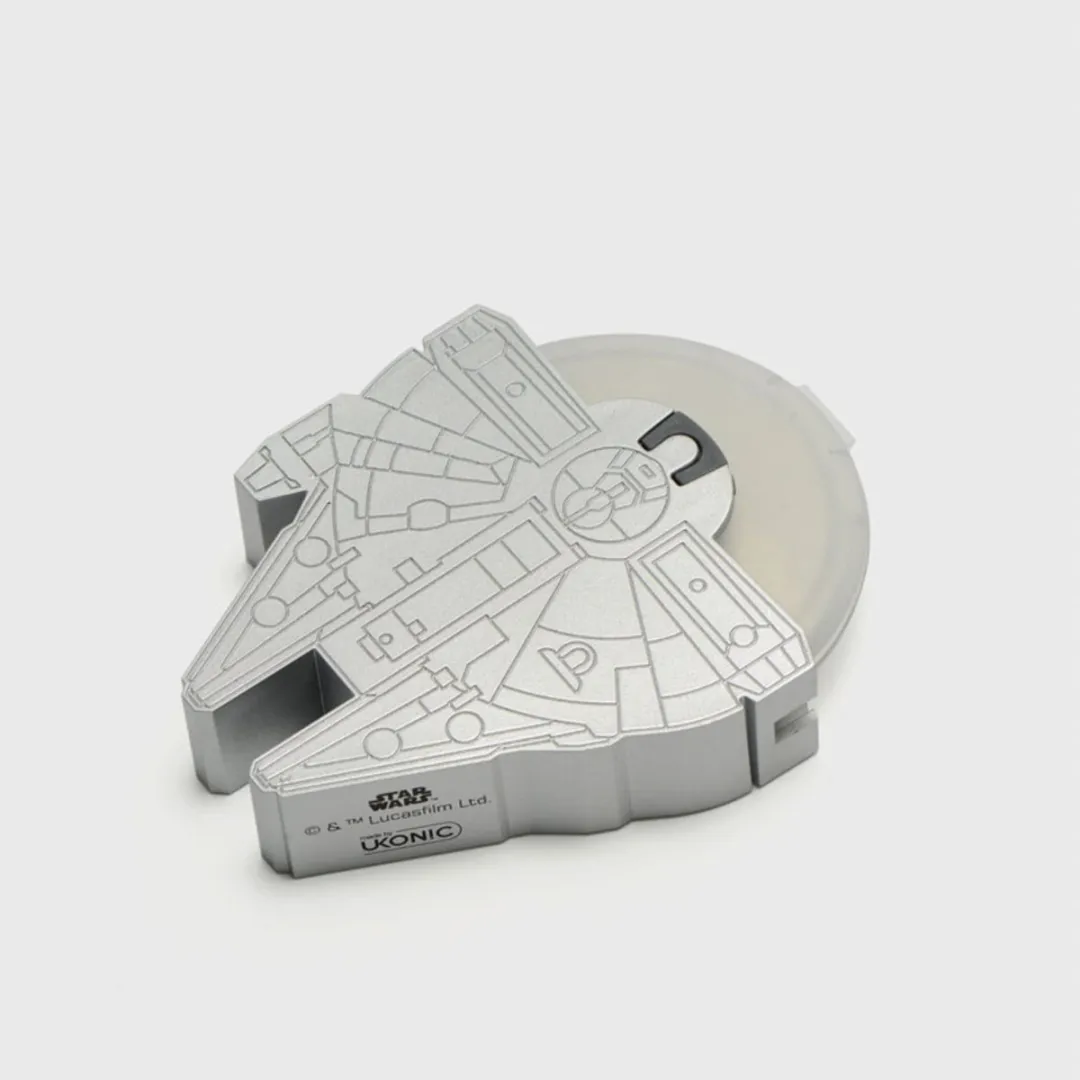 Star Wars Pizza Cutter Millennium Falcon - Zilver