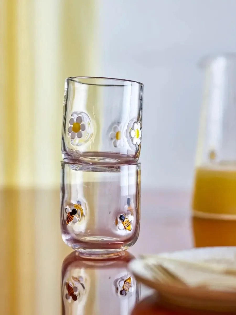 Bloomingville Buzz Drinkglazen - Transparant - 2 Stuks