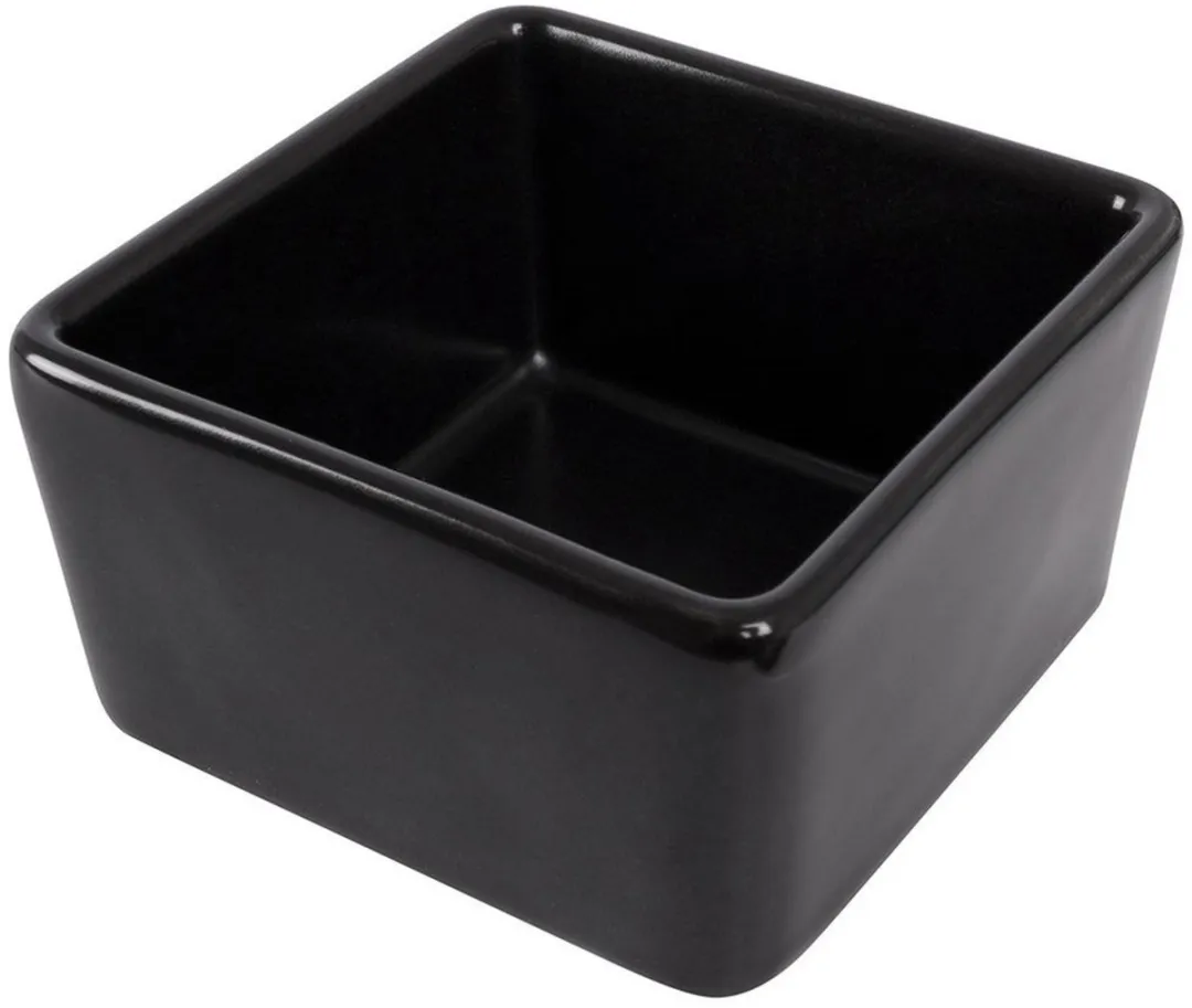 Excellent Houseware Tapas Schaaltjes 2 Stuks - Mat Zwart