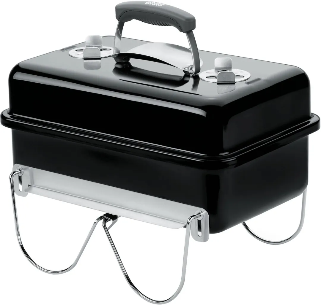Weber Go-Anywhere Koolgrill - Zwart - afbeelding 4 van 5