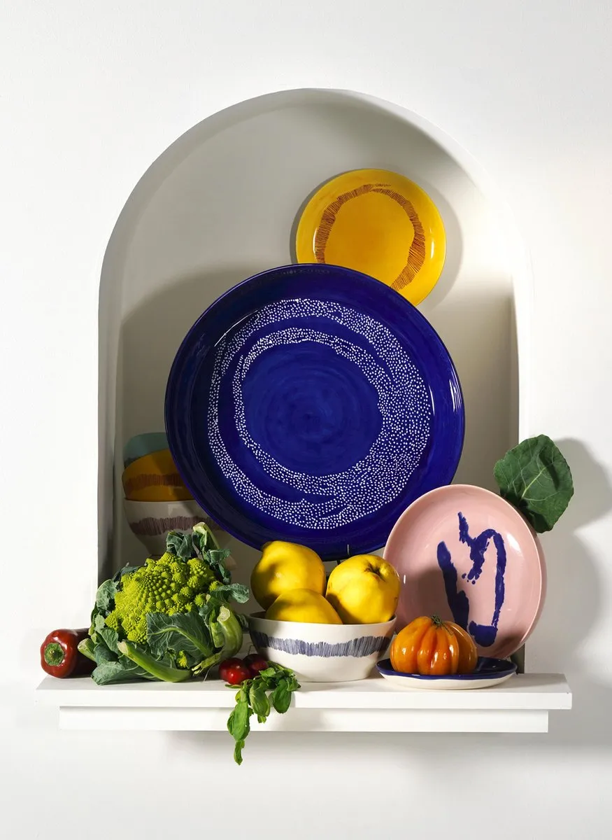 Serax Feast By Ottolenghi Dinerbord Ø22,5cm - Donkerblauw