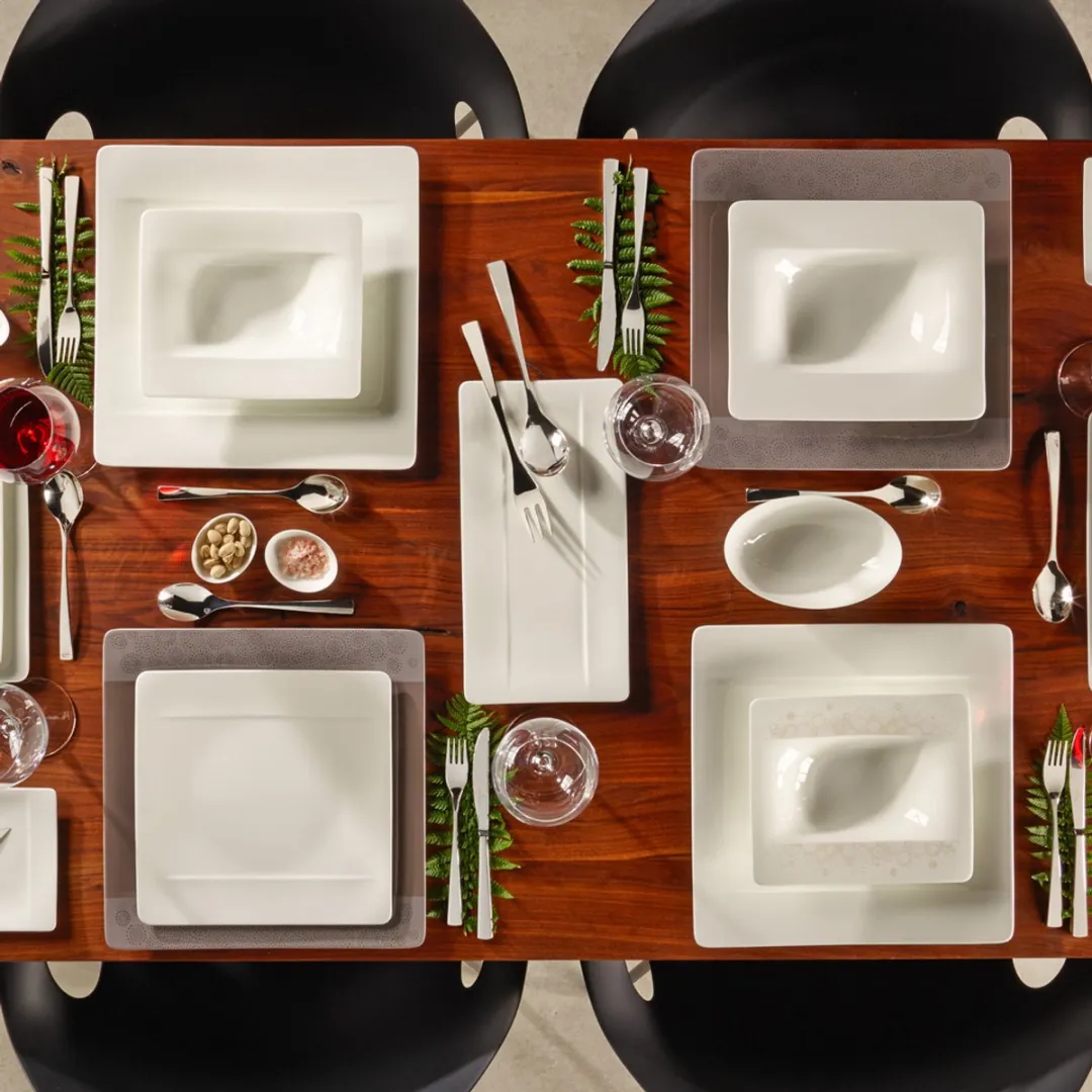 Villeroy & Boch Modern Grace Tafelservice - 12-delig - wit-gekleurd