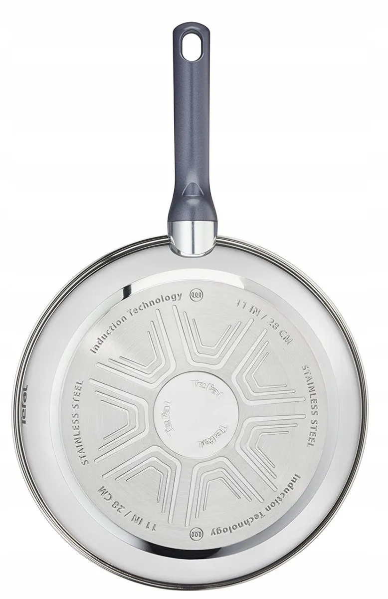Tefal Daily Cook Pannenset 24/28cm - Anti-aanbaklaag - Silver - afbeelding 2 van 5