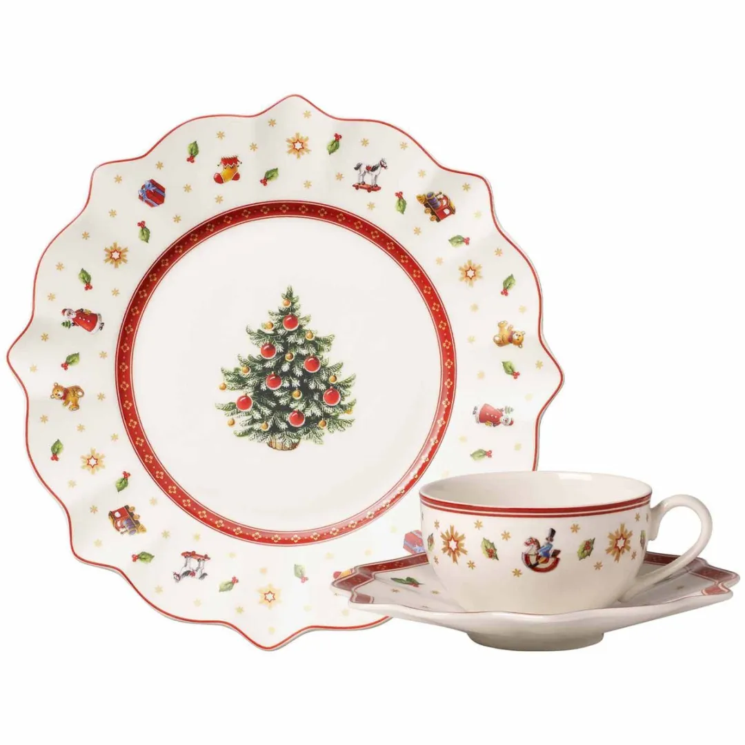 Villeroy & Boch Toy's Delight Kaffeeservice 18-delig - Rood