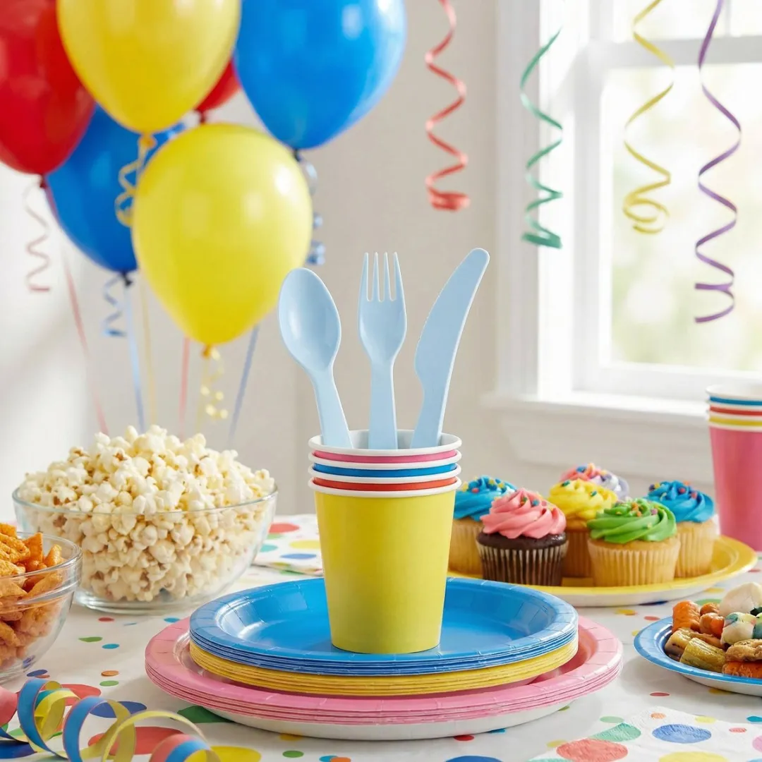Alpina Kinderbestekset 18-delig - Multicolor