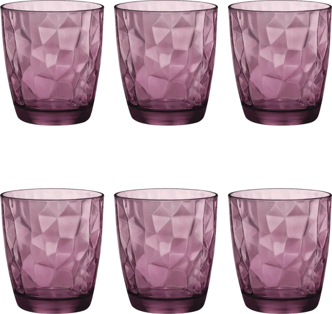 Bormioli Rocco Diamond Tumbler BI350230-M02 - 30cl - Paars