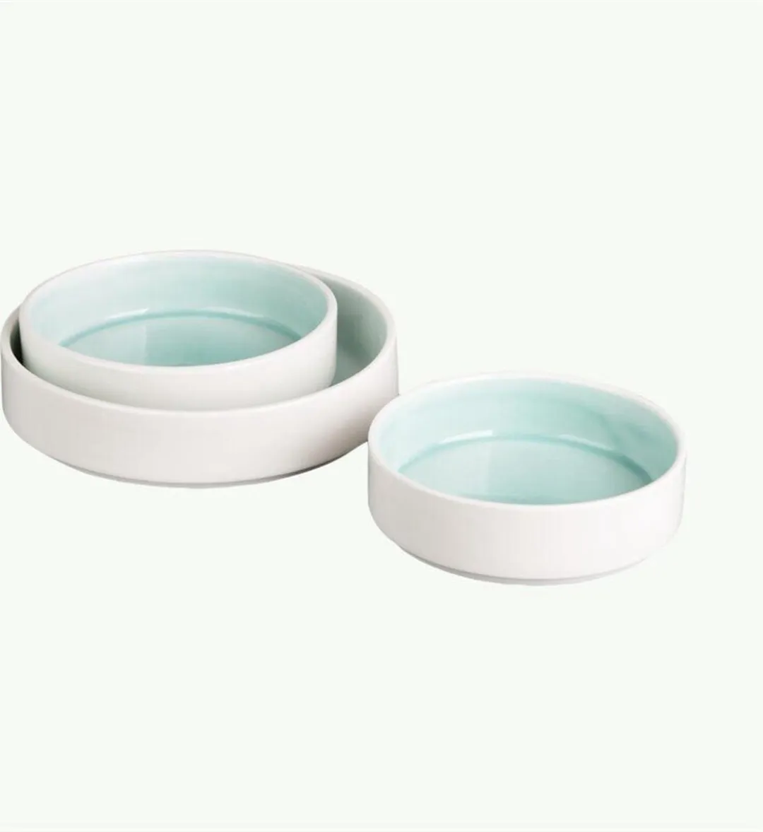 Olympia Fondantkommen Mint Groen CU432 - 215mm - 4 Stuks