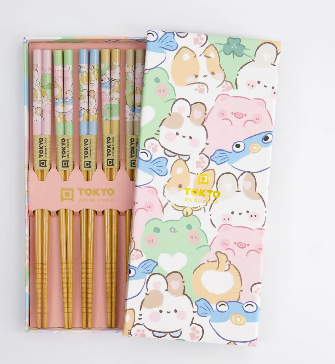Tokyo Design Studio Kawaii Chopsticks Dieren