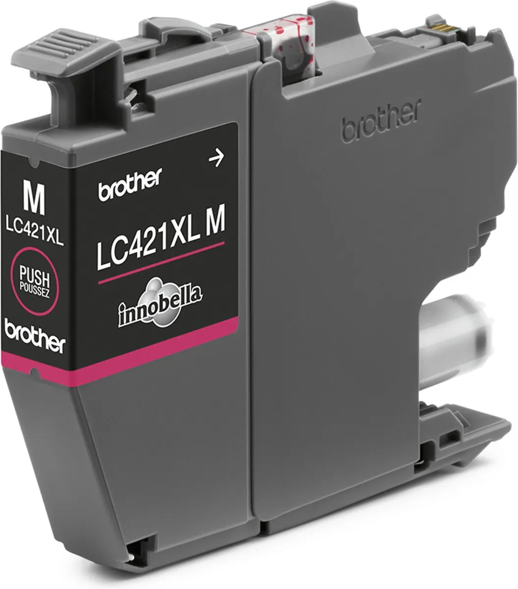 Brother LC-421XLM Magenta Hoge Capaciteit Cartridge