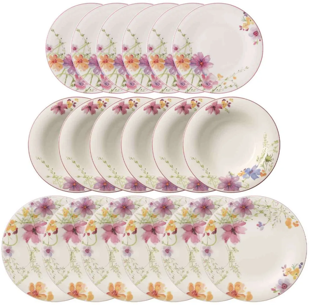 Villeroy & Boch Mariefleur Basic Teller-Set 18-delig