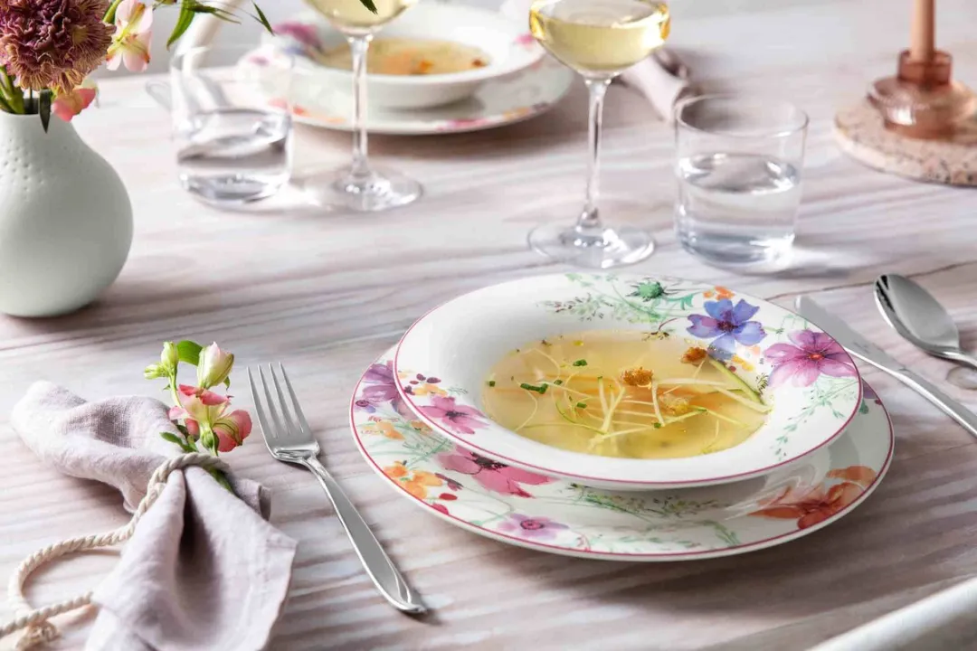 Villeroy & Boch Mariefleur Basic Teller-Set 18-delig - 6 Personen